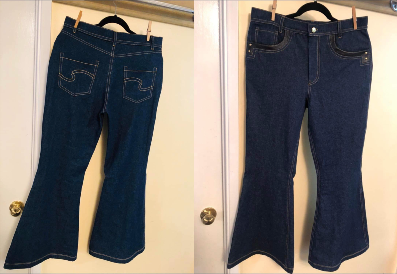 Chick/Boho style custom jeans